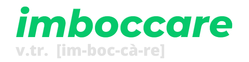 imboccare