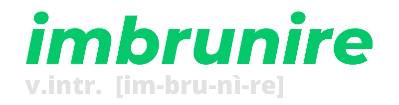 imbrunire