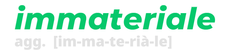 immateriale