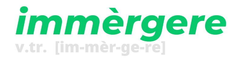 immergere