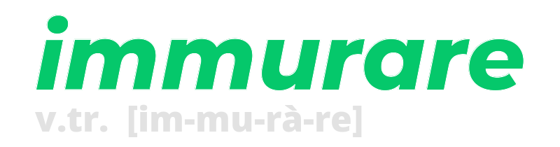 immurare