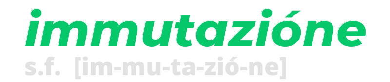 immutazione