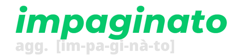 impaginato