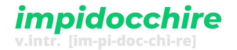 impidocchire