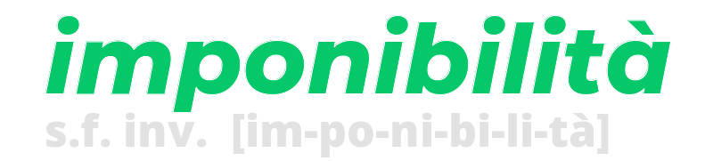 imponibilita