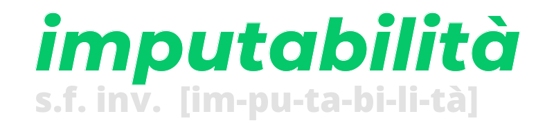 imputabilita