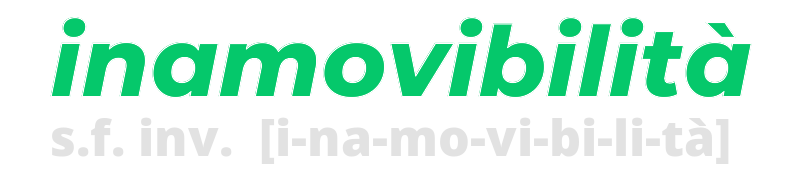 inamovibilita