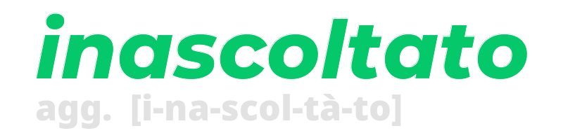 inascoltato