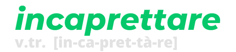 incaprettare