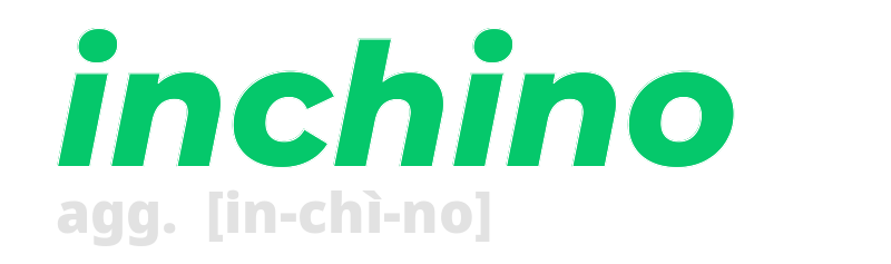 inchino