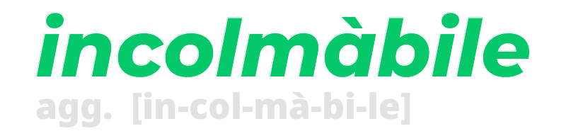 incolmabile