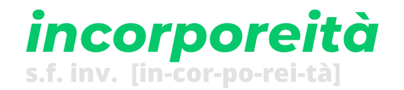 incorporeita