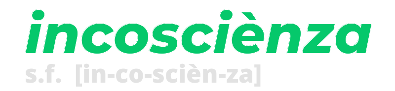 incoscienza