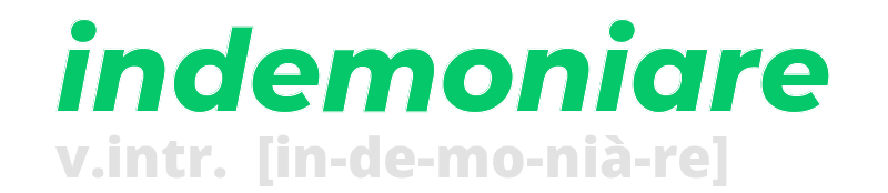 indemoniare