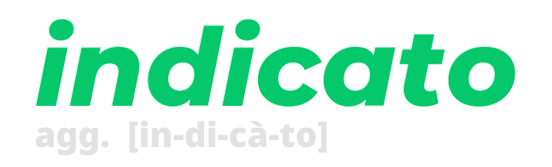 indicato