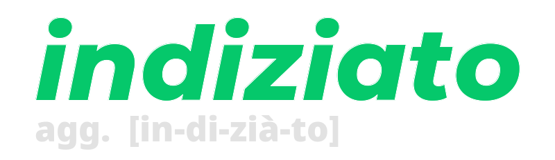 indiziato