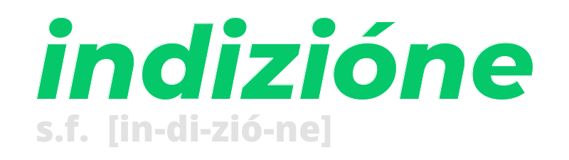 indizione