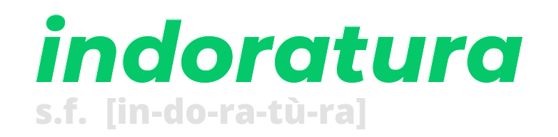 indoratura