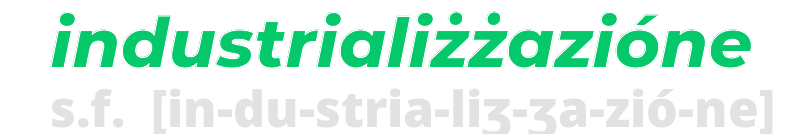 industrializzazione