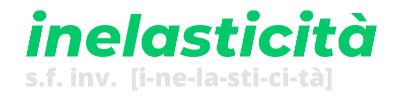 inelasticita