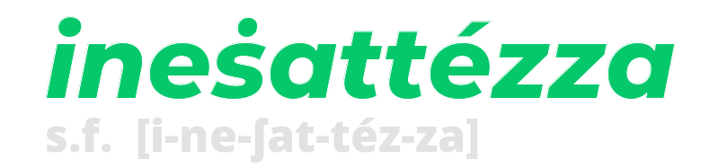 inesattezza