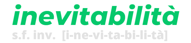 inevitabilita