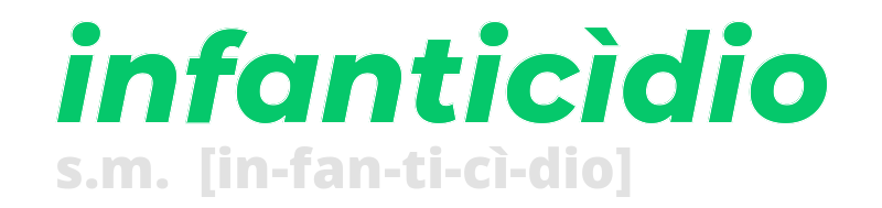 infanticidio