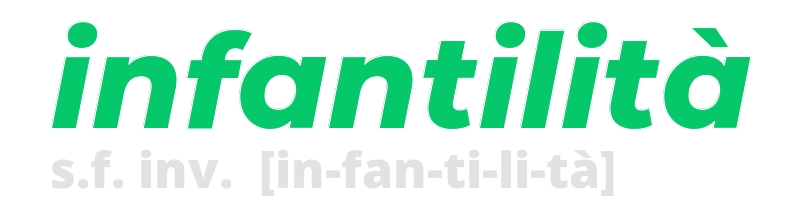 infantilita