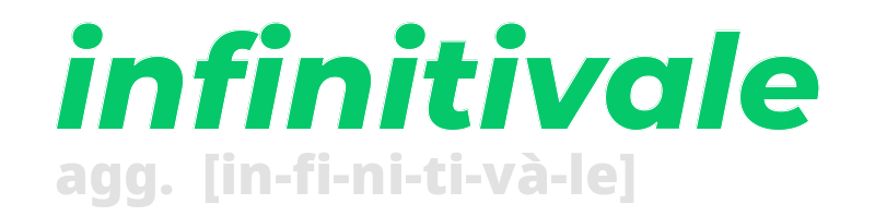 infinitivale