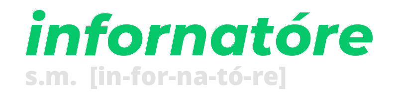 infornatore