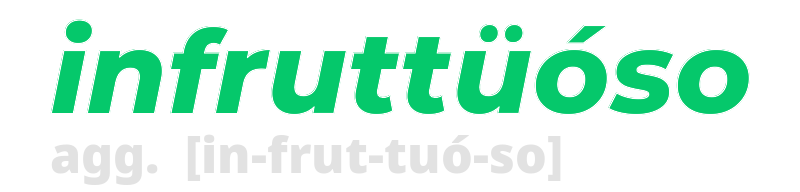 infruttuoso