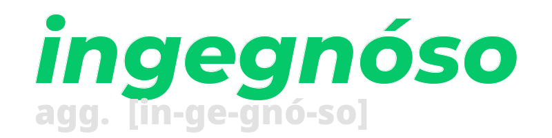 ingegnoso