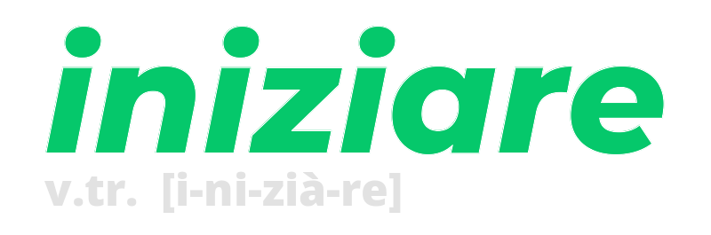 iniziare