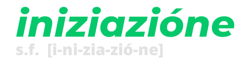 iniziazione