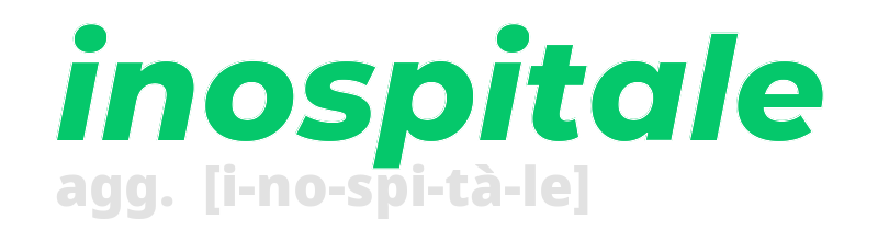 inospitale