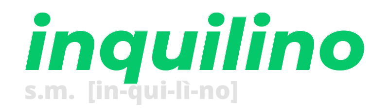 inquilino