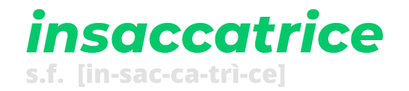 insaccatrice