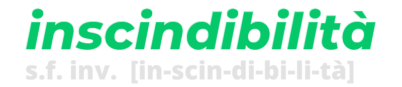 inscindibilita