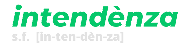 intendenza