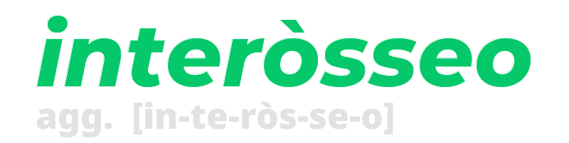 interosseo