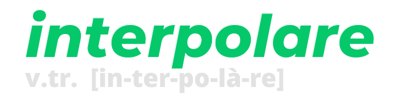 interpolare