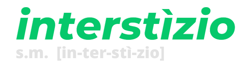 interstizio