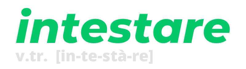 intestare