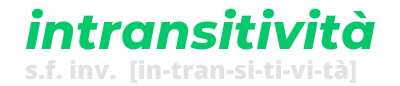 intransitivita