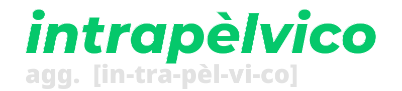 intrapelvico