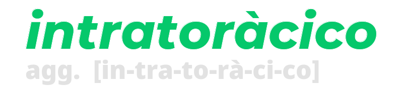 intratoracico