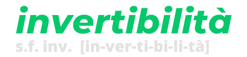 invertibilita