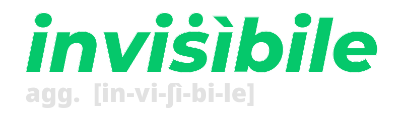 invisibile
