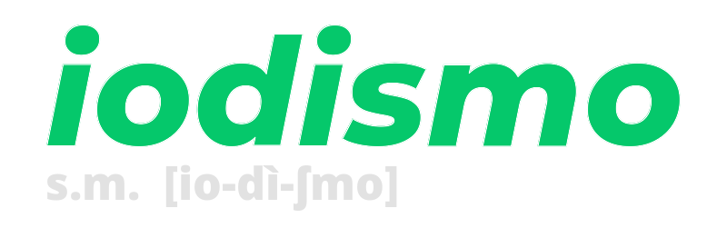 iodismo