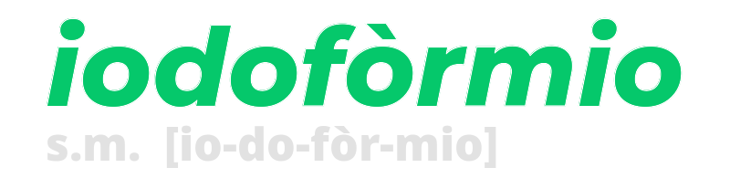 iodoformio